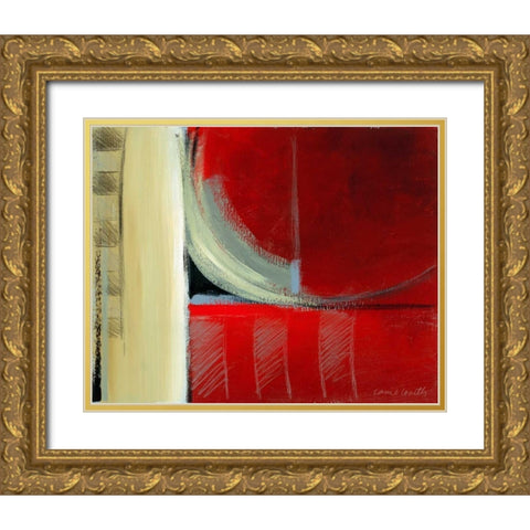 Spontaneous II Gold Ornate Wood Framed Art Print with Double Matting by Loreth, Lanie