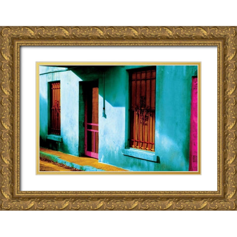 St. Augustine III Gold Ornate Wood Framed Art Print with Double Matting by Mabat, Ynon