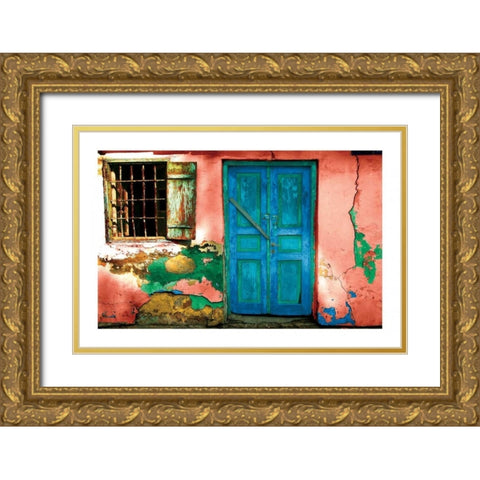Tel Aviv I Gold Ornate Wood Framed Art Print with Double Matting by Mabat, Ynon