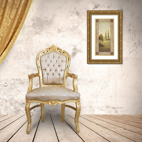 Beyond Elgin I Gold Ornate Wood Framed Art Print with Double Matting by Marcon, Michael