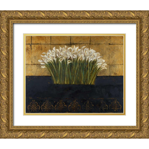 The Perfect Touch V Gold Ornate Wood Framed Art Print with Double Matting by Pinto, Patricia