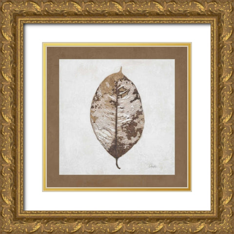 Beauty of Simplicity I Gold Ornate Wood Framed Art Print with Double Matting by Pinto, Patricia