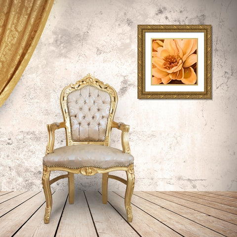 Flor de Loto I Gold Ornate Wood Framed Art Print with Double Matting by Arenas, Nelly