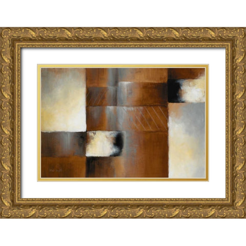 Seven Thirty Five AM Gold Ornate Wood Framed Art Print with Double Matting by Loreth, Lanie