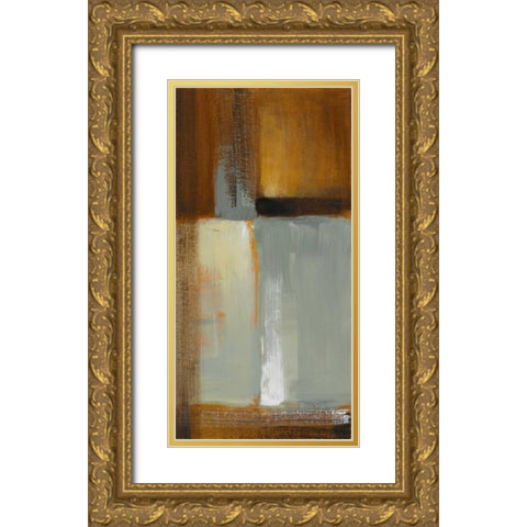 Aerial II Gold Ornate Wood Framed Art Print with Double Matting by Loreth, Lanie