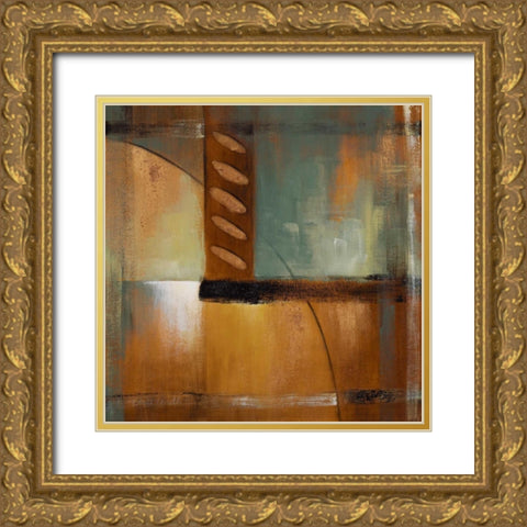 Summer Soiree I Gold Ornate Wood Framed Art Print with Double Matting by Loreth, Lanie