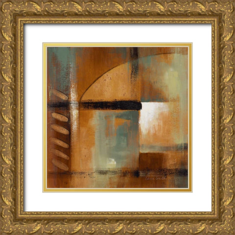 Summer Soiree II Gold Ornate Wood Framed Art Print with Double Matting by Loreth, Lanie