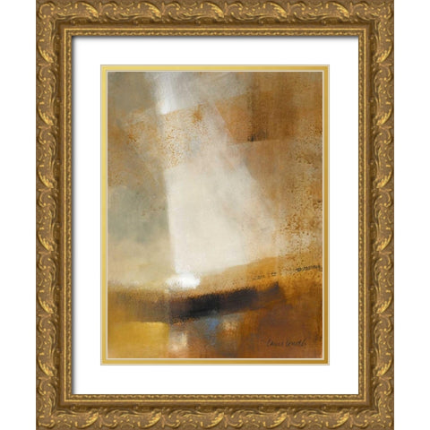 On Misty Waters II Gold Ornate Wood Framed Art Print with Double Matting by Loreth, Lanie