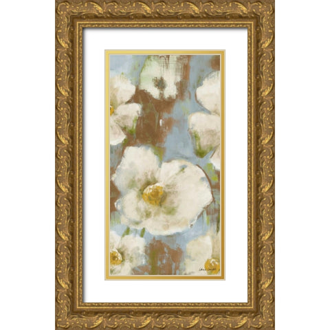 Fall Begins Softly I Gold Ornate Wood Framed Art Print with Double Matting by Loreth, Lanie