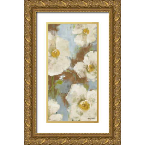 Fall Begins Softly II Gold Ornate Wood Framed Art Print with Double Matting by Loreth, Lanie