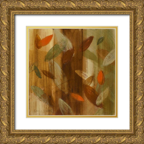 Kaleidoscope II Gold Ornate Wood Framed Art Print with Double Matting by Loreth, Lanie