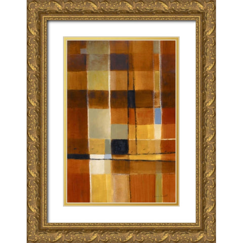 Approaching Autumn I Gold Ornate Wood Framed Art Print with Double Matting by Loreth, Lanie