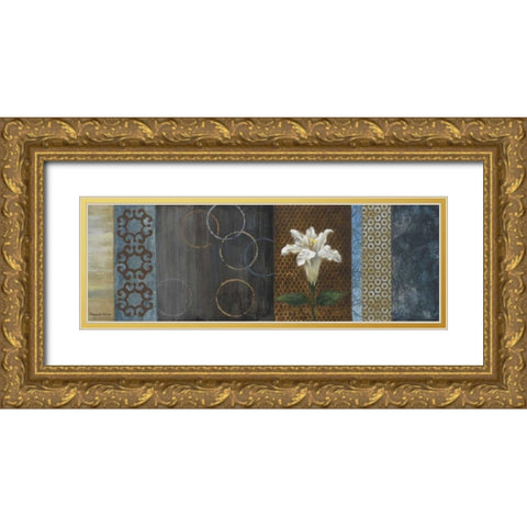 Inside Euphoria Gold Ornate Wood Framed Art Print with Double Matting by Marcon, Michael