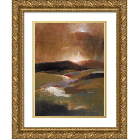 Countryside Journey 11 Gold Ornate Wood Framed Art Print with Double Matting by Loreth, Lanie