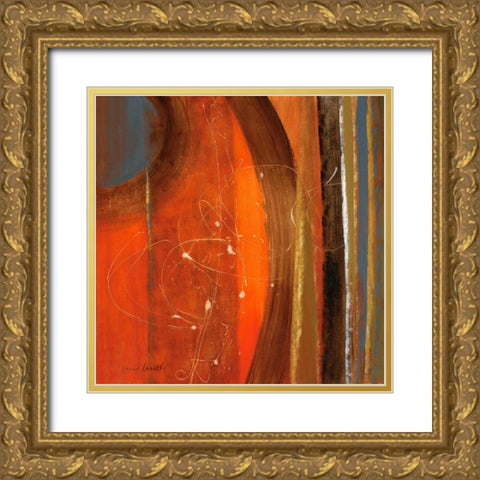 Inside the Roche Limit II Gold Ornate Wood Framed Art Print with Double Matting by Loreth, Lanie