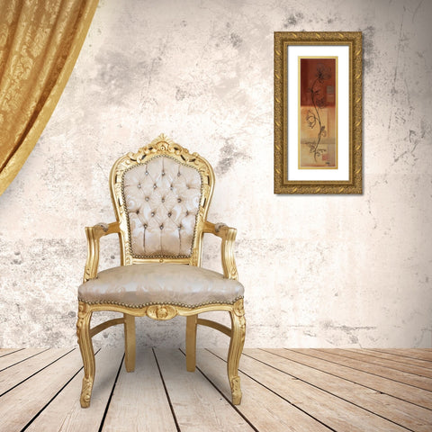 Nice Illustration II Gold Ornate Wood Framed Art Print with Double Matting by Pinto, Patricia