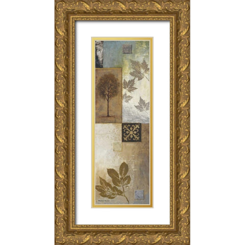 Nature in the Abstract I Gold Ornate Wood Framed Art Print with Double Matting by Marcon, Michael