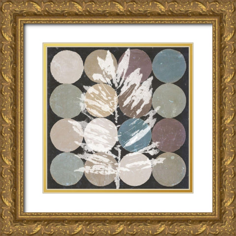 Eco Harmony I Gold Ornate Wood Framed Art Print with Double Matting by Loreth, Lanie