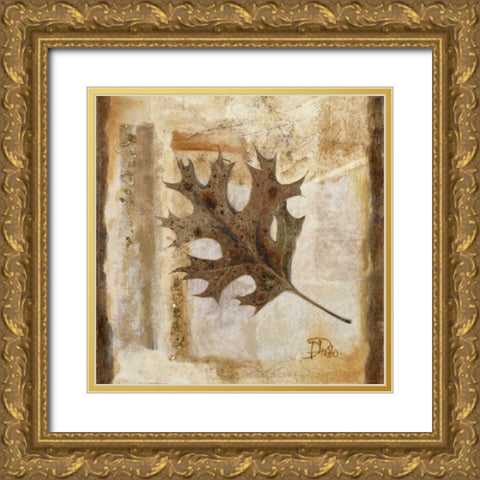 Fall I Gold Ornate Wood Framed Art Print with Double Matting by Pinto, Patricia