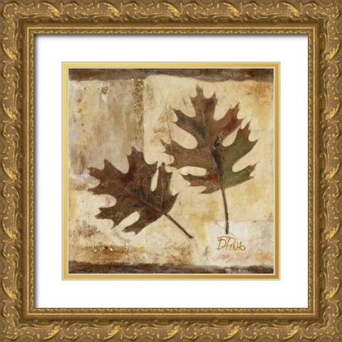 Fall II Gold Ornate Wood Framed Art Print with Double Matting by Pinto, Patricia