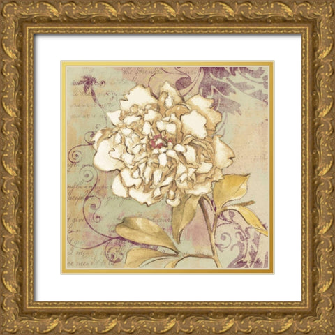 Sweet Fragrance II Gold Ornate Wood Framed Art Print with Double Matting by Loreth, Lanie