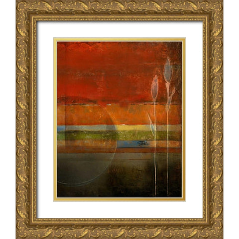 Imagination II Gold Ornate Wood Framed Art Print with Double Matting by Pinto, Patricia