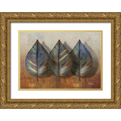 Three Amigos II Gold Ornate Wood Framed Art Print with Double Matting by Pinto, Patricia