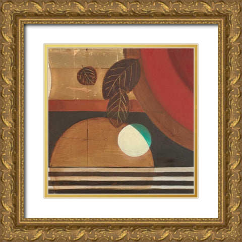 Visionary II Gold Ornate Wood Framed Art Print with Double Matting by Pinto, Patricia