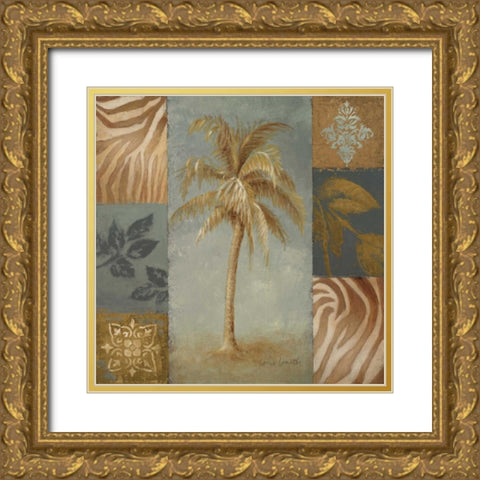Island Paradise II Gold Ornate Wood Framed Art Print with Double Matting by Loreth, Lanie