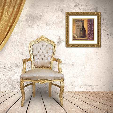 Happy Hour I Gold Ornate Wood Framed Art Print with Double Matting by Hakimipour-Ritter