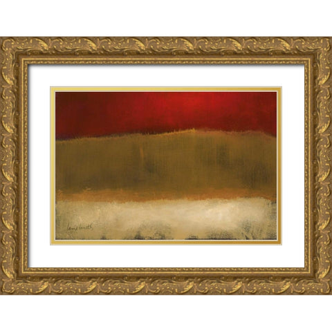 Clouds of Jupiter Gold Ornate Wood Framed Art Print with Double Matting by Loreth, Lanie