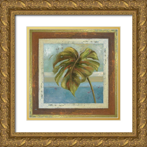 Framed Blue Dream I Gold Ornate Wood Framed Art Print with Double Matting by Pinto, Patricia