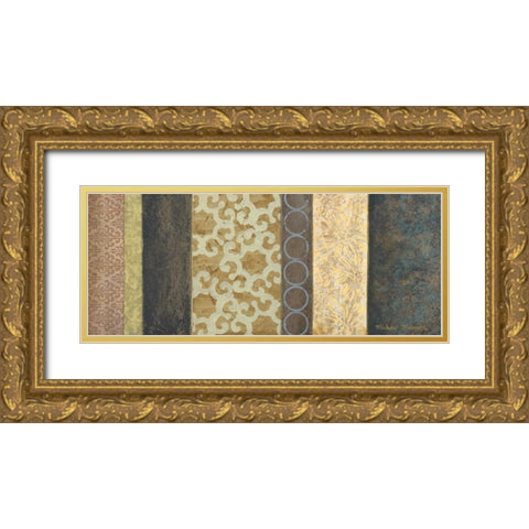 Dezolis I Gold Ornate Wood Framed Art Print with Double Matting by Marcon, Michael
