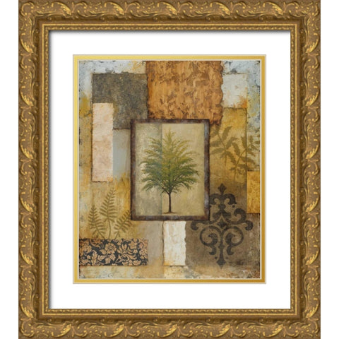 Sanctuary II Gold Ornate Wood Framed Art Print with Double Matting by Marcon, Michael