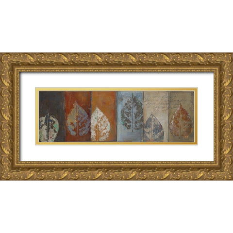 Otono I Gold Ornate Wood Framed Art Print with Double Matting by Pinto, Patricia