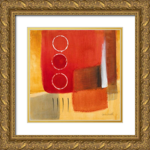 City Night Lights I Gold Ornate Wood Framed Art Print with Double Matting by Loreth, Lanie