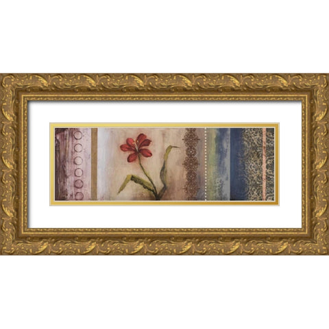 Inspiration I Gold Ornate Wood Framed Art Print with Double Matting by Marcon, Michael