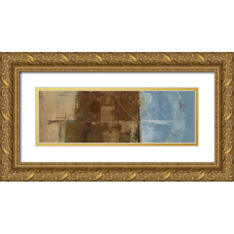 Tunnel I Gold Ornate Wood Framed Art Print with Double Matting by Kingsley