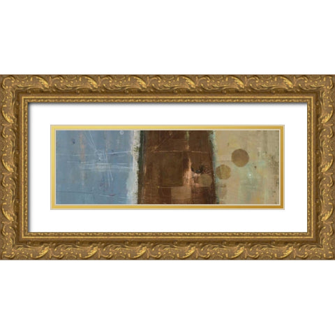 Tunnel II Gold Ornate Wood Framed Art Print with Double Matting by Kingsley