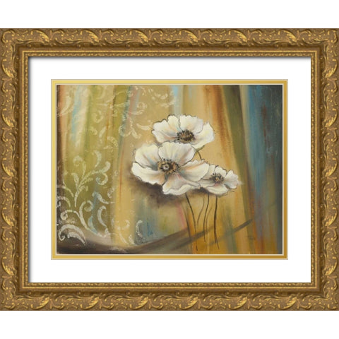 Plantation I Gold Ornate Wood Framed Art Print with Double Matting by Pinto, Patricia