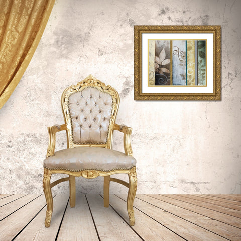 Cool June Day I Gold Ornate Wood Framed Art Print with Double Matting by Marcon, Michael