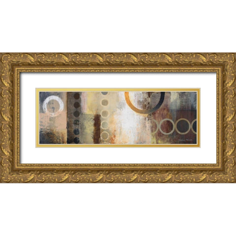 Liberate II Gold Ornate Wood Framed Art Print with Double Matting by Marcon, Michael