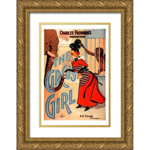 Floral Simplicity I Gold Ornate Wood Framed Art Print with Double Matting by Pinto, Patricia