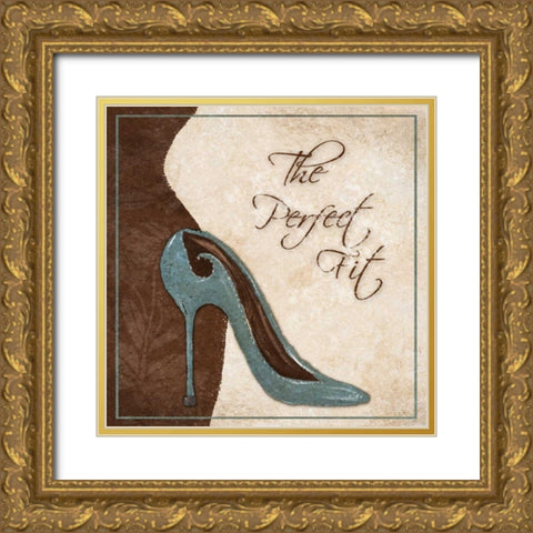 The Perfect Fit Gold Ornate Wood Framed Art Print with Double Matting by Ritter, Gina