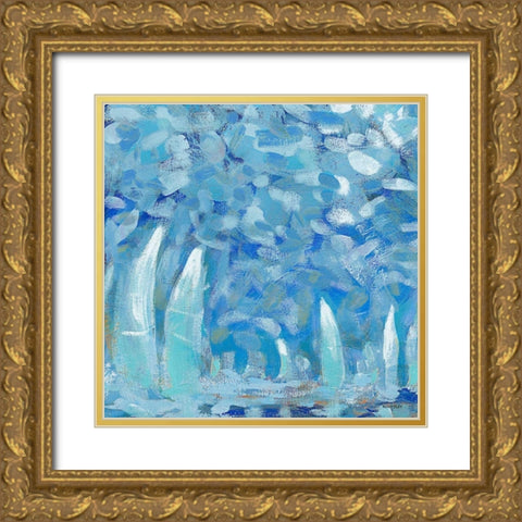 By the Pier I Gold Ornate Wood Framed Art Print with Double Matting by Kingsley