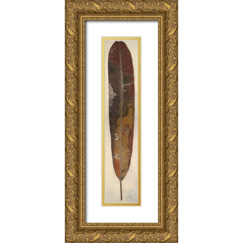 Bird of Paradise I Gold Ornate Wood Framed Art Print with Double Matting by Pinto, Patricia