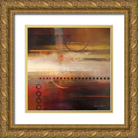 Force Ten I Gold Ornate Wood Framed Art Print with Double Matting by Marcon, Michael