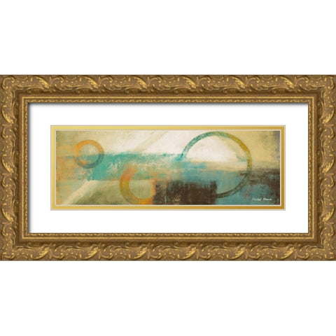 Colorful Sunrise I Gold Ornate Wood Framed Art Print with Double Matting by Marcon, Michael