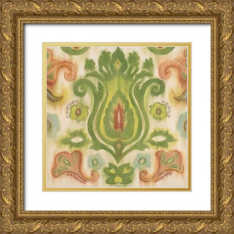 Transitions with Border II Gold Ornate Wood Framed Art Print with Double Matting by Pinto, Patricia