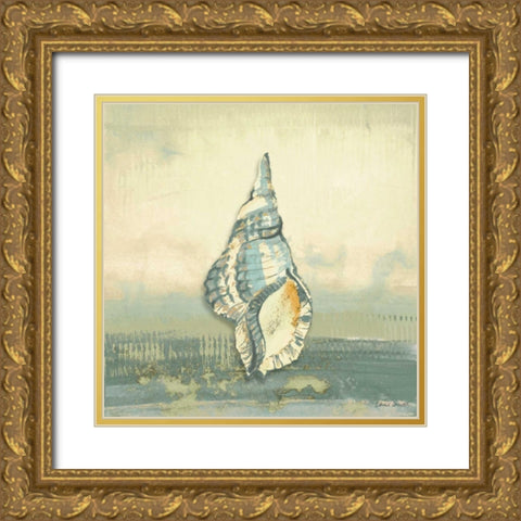 Coastal Summer I Gold Ornate Wood Framed Art Print with Double Matting by Loreth, Lanie